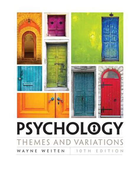 study guide for weitens psychology themes and variations 8th Kindle Editon